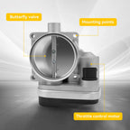 Throttle Body for BMW 740i, 740il, X5 4.4L (1999–2003)