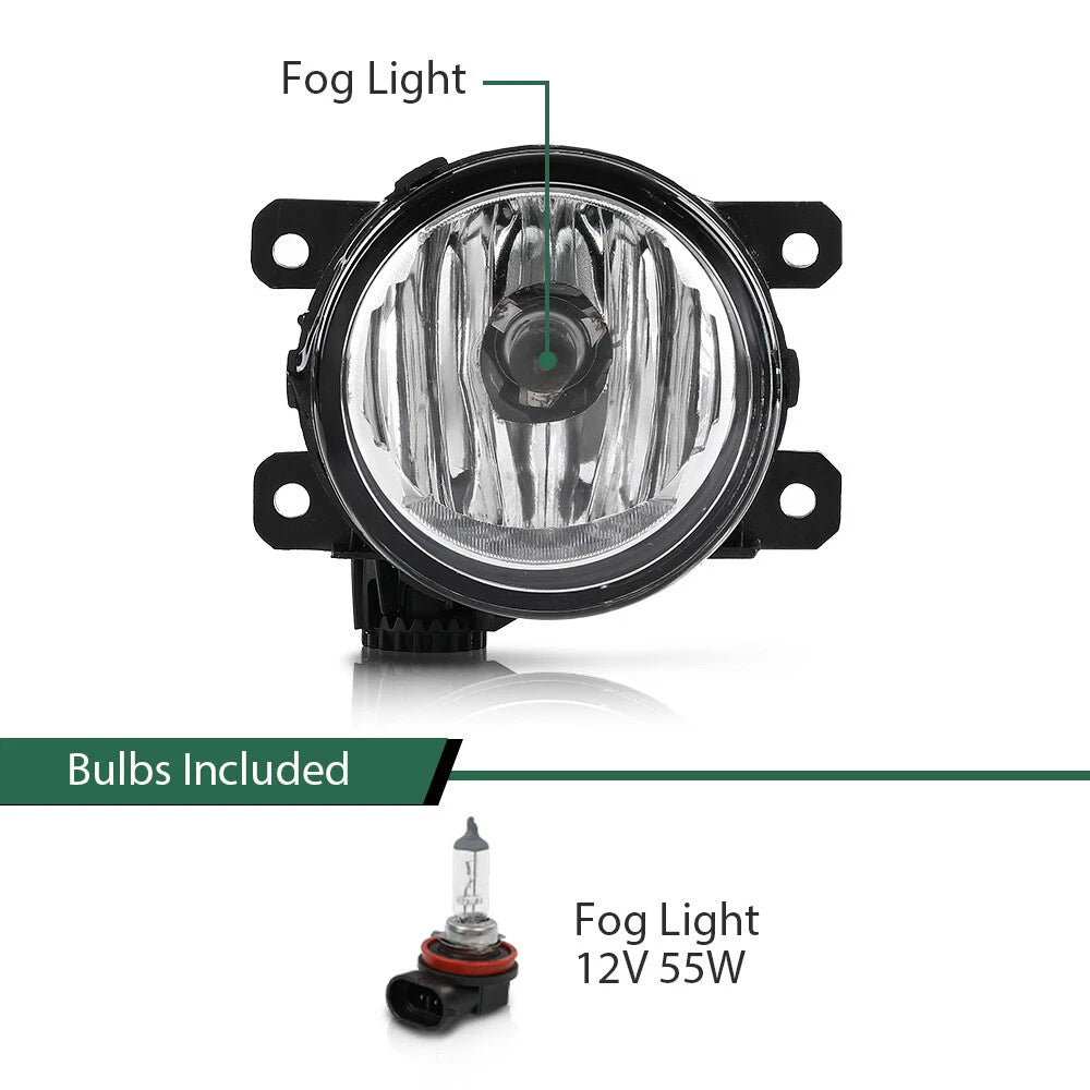 Fog Lights for Ram Promaster 1500 2500 3500 (2014–2022)
