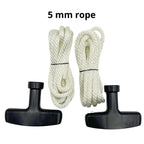 Recoil Starter Rope with Handle for Small Engine Repair (No Tools Required)