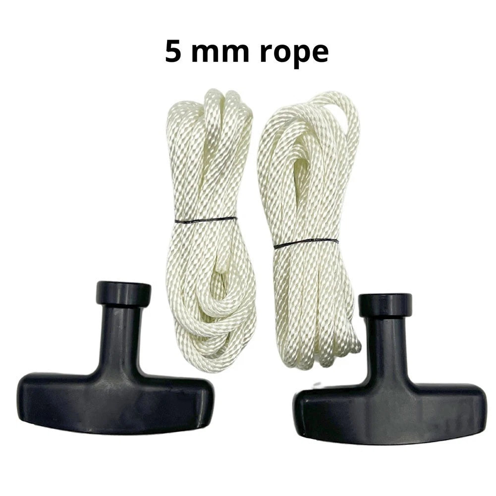 Recoil Starter Rope with Handle for Small Engine Repair (No Tools Required)