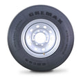GREMAX ST235/80R16 Trailer Tire Rim 14-Ply 8x6.5 Silver Mod (2016–2023)