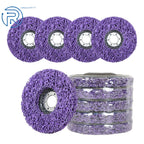 Set of 10 Strip Discs for Angle Grinders (4-1/2 Inch x 7/8 Inch)