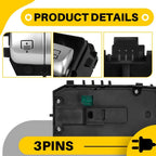 Set of 2 Window Switches for Benz S-Class/E-Class (2011–2020)