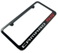 License Plate Frame for Chevrolet SS (Black Silver Red Logo Emblem) (2017–2019)