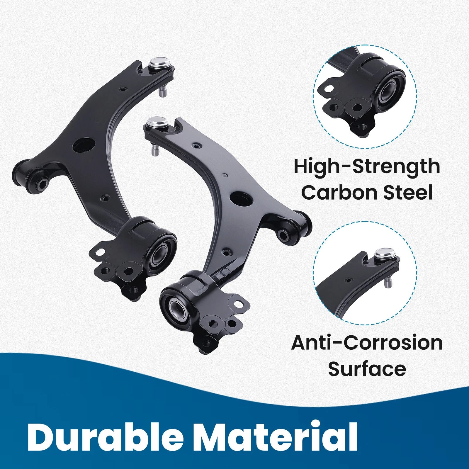 12x Front Lower Control Arm Ball Joint Sway Bar for Mazda 3 (2007–2009) K660012