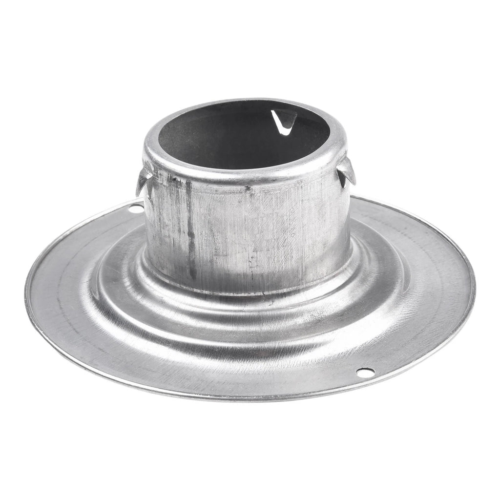 Round Exterior Wall Duct Vent with Stainless Steel Grille for Air Circulation
