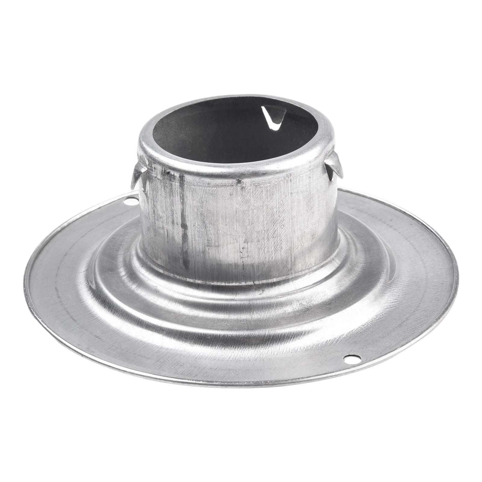 Round Exterior Wall Duct Vent with Stainless Steel Grille for Air Circulation