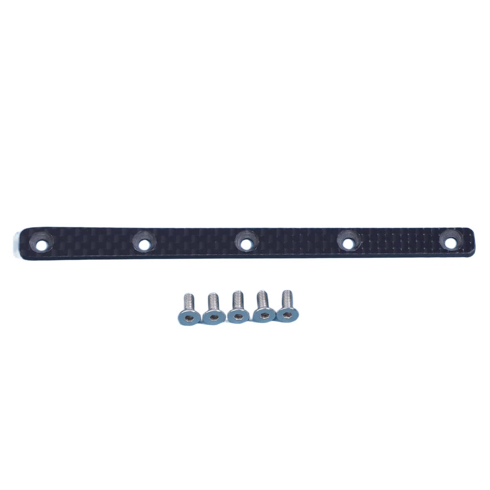 Carbon Fiber Chassis Reinforcement Plate for Tamiya TT02 (110 Scale)