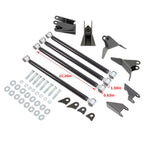 3.25" Axle Rear Weld-On Triangulated 4 Link Suspension Kit + Mount Bracket