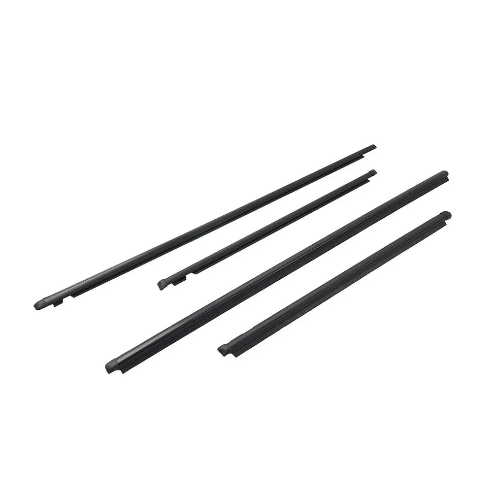 4 x Front Rear Weatherstrip Door Glass Belt Moulding for Toyota Echo (2000-2005)