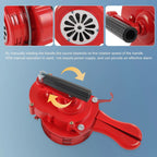 Hand Crank Air Raid Siren Horn for Universal Use (12V)
