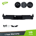 Rear Bumper Cover for Ford F250 F350 (2023–2024) Black with Sensor Holes