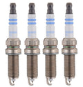 Set of 4 Bosch Double Iridium Spark Plugs for Lexus Nissan Scion Suzuki Toyota