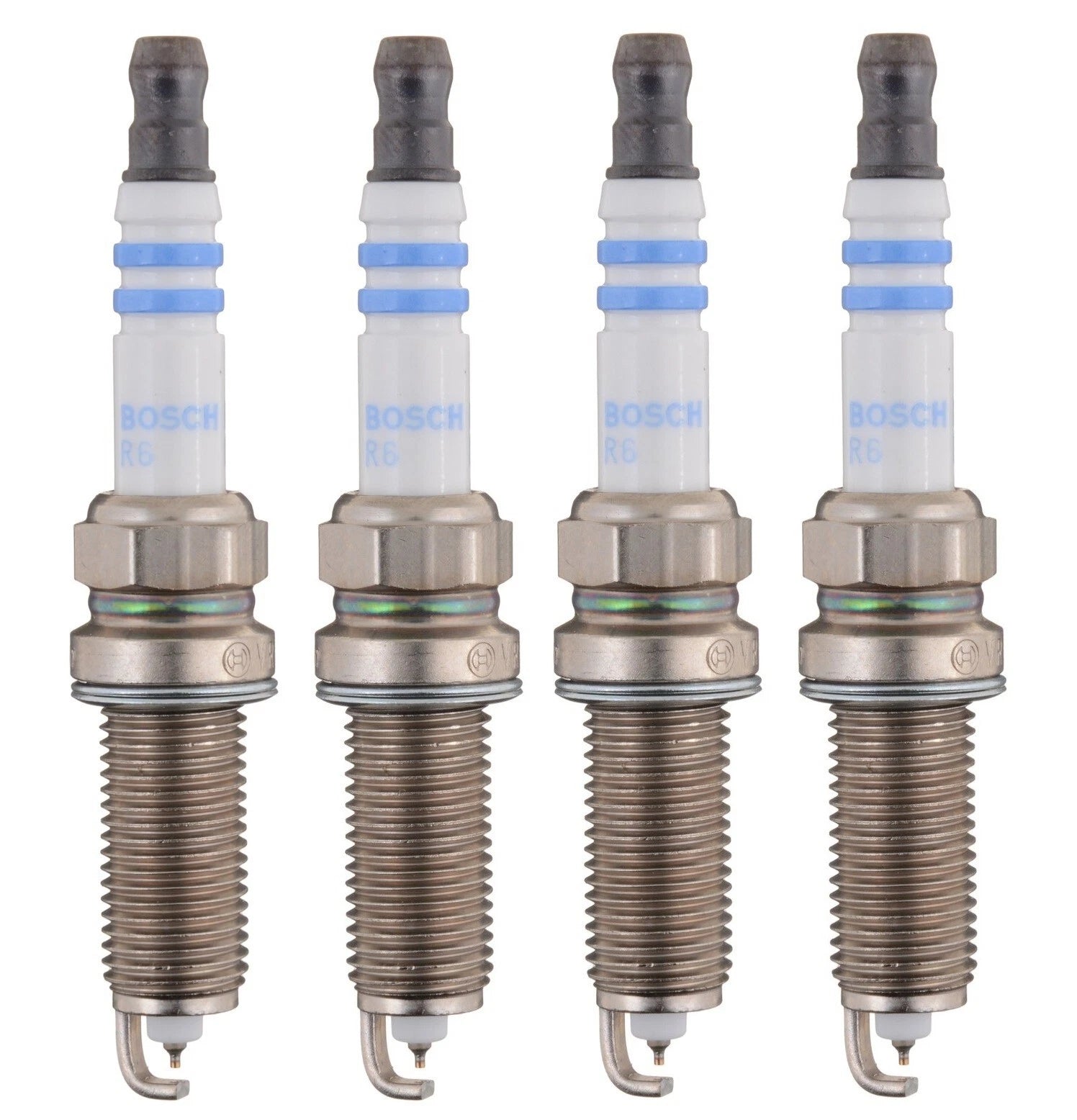 Set of 4 Bosch Double Iridium Spark Plugs for Lexus Nissan Scion Suzuki Toyota