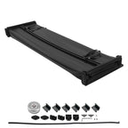 5.5FT 4-Fold Bed Tonneau Cover for Nissan Titan 2004-2015 Vinyl With LED Lamp