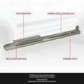 2X Outer Rocker Panel for Ford Transit Connect (2010–2013)