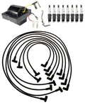 Ignition Wires & Spark Plugs Kit for Chevy Corvette 5.7L V8 (1976–1977)