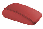 Leather Console Lid Armrest Cover for Audi A3 (2015–2020) Red Black Stitch