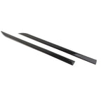 Black Carbon Fiber Interior Door Panel Trim for Subaru Forester (2013-2018)