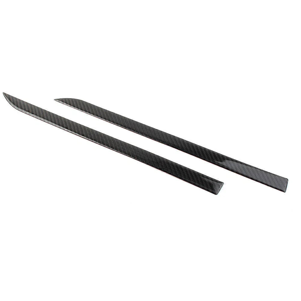 Black Carbon Fiber Interior Door Panel Trim for Subaru Forester (2013-2018)