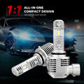 2X 9005 LED Headlight Bulbs for NOVSIGHT (6500K, 10000LM)