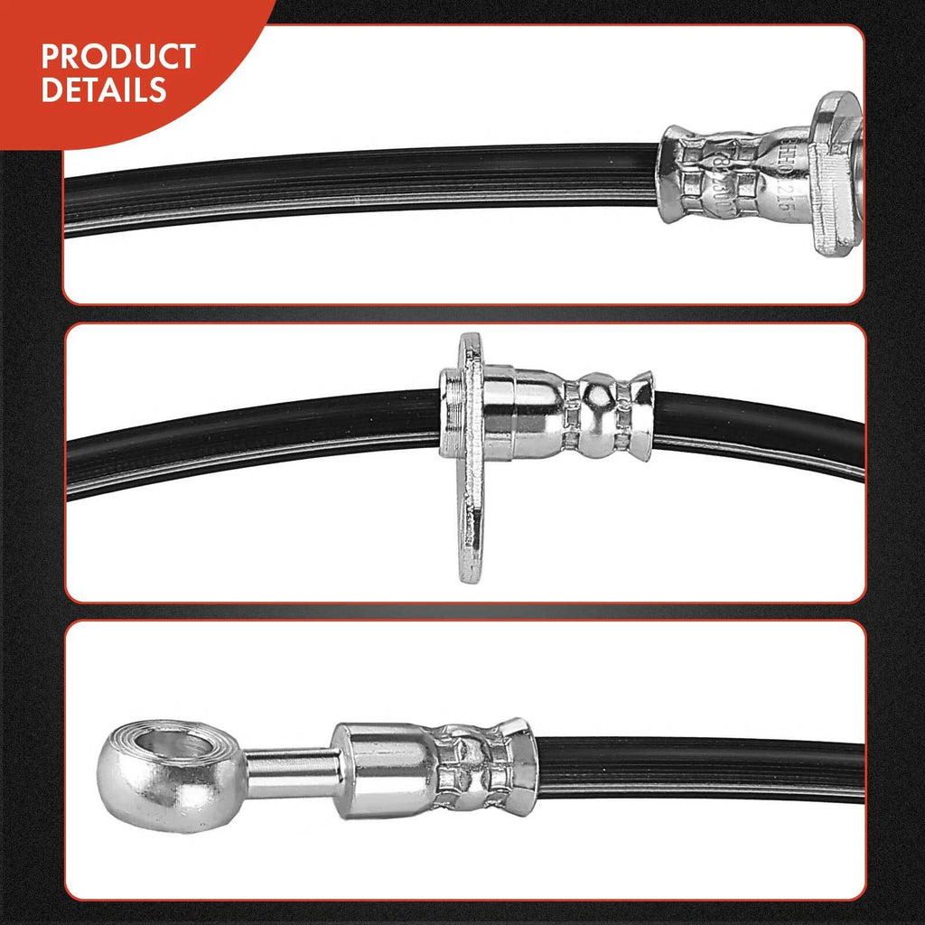 Front Right Brake Hydraulic Hose for Honda Accord (1998–2002) Acura TL (1999–2003)
