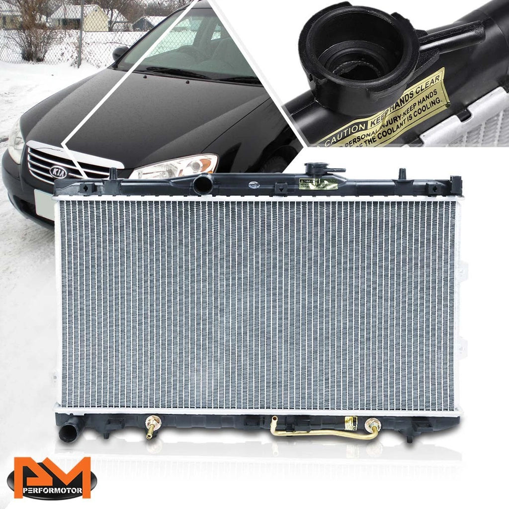Aluminum Core Radiator for Kia Spectra 5 2004–2009 DPI-2784