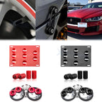 Tow License Plate + Air Valve Cap + Release Fastener for Jaguar XE (2017–2020)