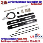 Forward Controls Relocation Kit for Yamaha Bolt XVS950 R-Spec (2014–2024) 6" Extension