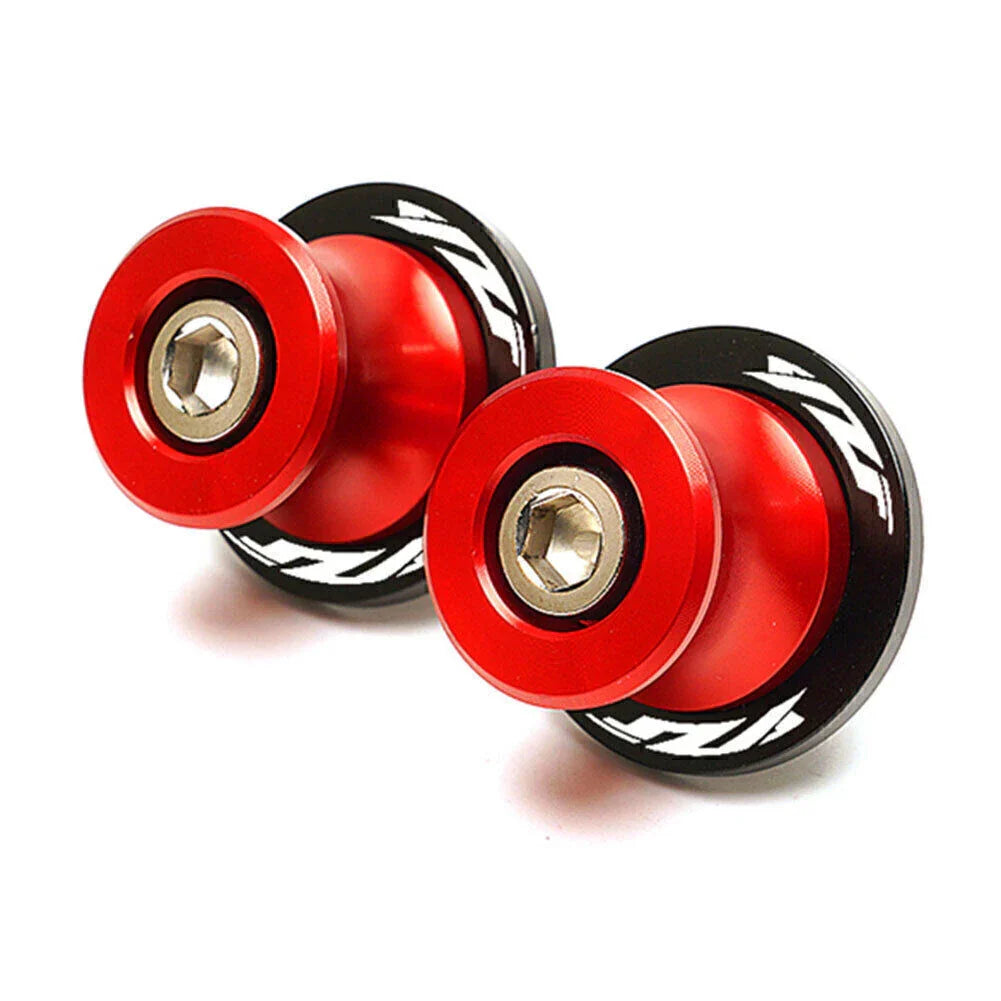CNC Red Swingarm Spools Slider Screws M6 for Yamaha YZF R1 R3 R6