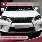 Front Right Bumper Headlight Washer Nozzle Cover for Lexus RX350 (2013–2015) Red