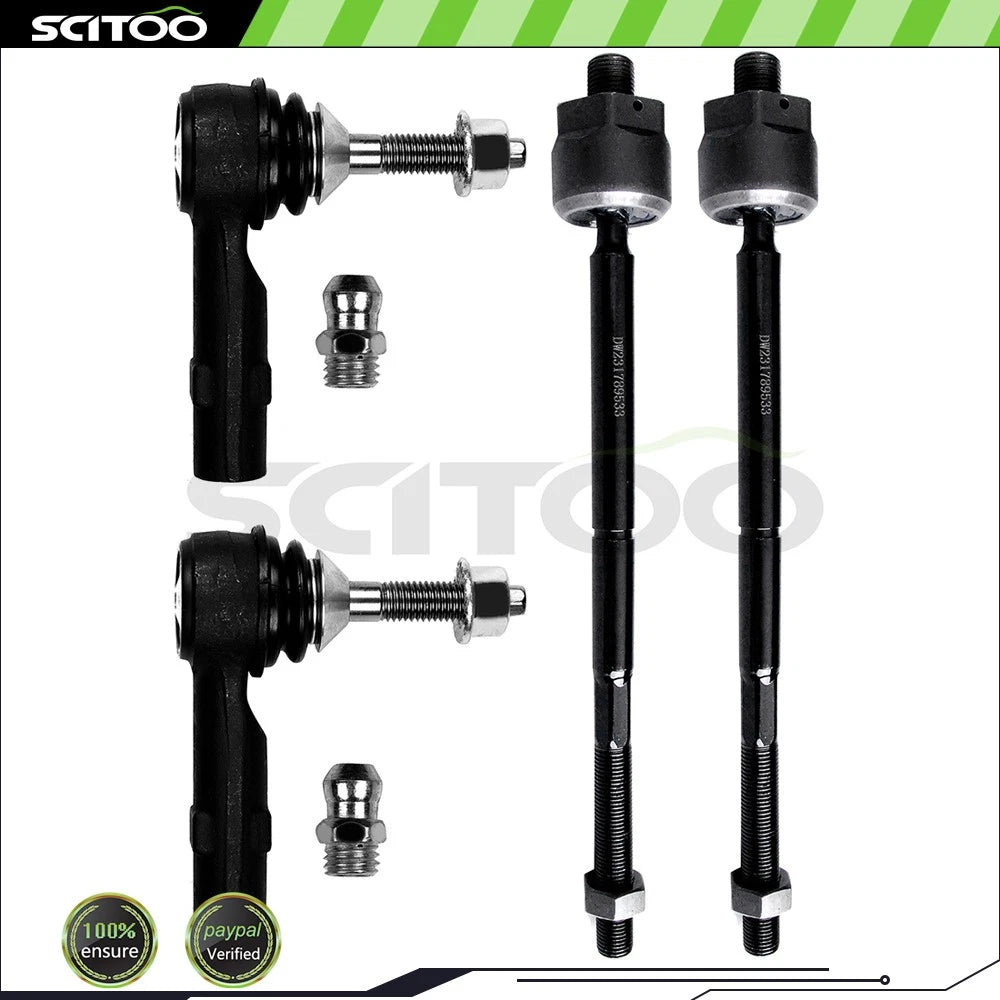 Front Tie Rod End for Ford Flex, Taurus, Lincoln MKT (2010–2012)