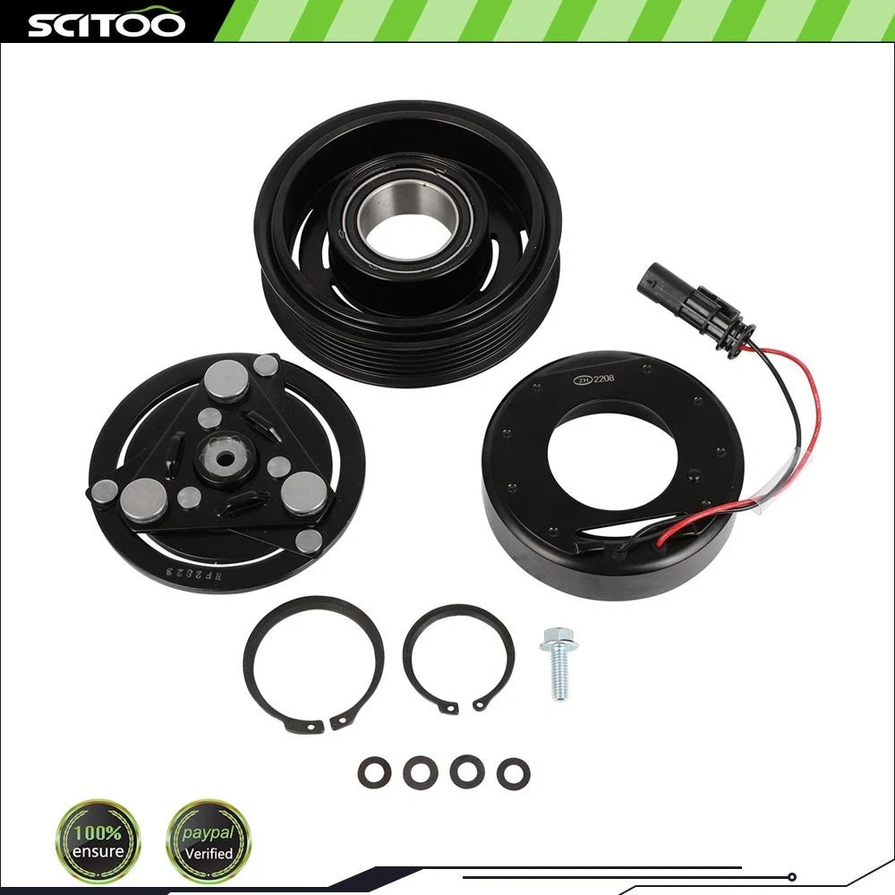 A/C Compressor Clutch Kit for Chevrolet Colorado GMC Canyon 3.6L (2015–2016)
