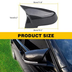 Carbon Fiber Mirror Cover Caps for BMW E90 E91 E92 E93 (2006–2012)