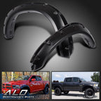 Set of Pocket Rivet Style Fender Flares for Dodge Ram 1500 (2009–2022)