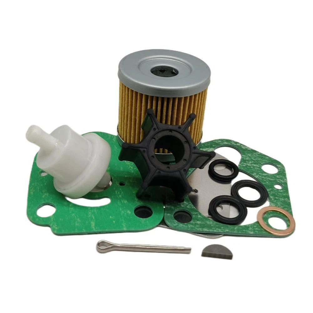 Maintenance Kit for Suzuki DF 9.9 15 HP Outboard (17400-94810, 15410-98500)
