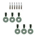 Denso 6 Iridium TT Plugs & NGK Ignition Coil Boots Kit for Edge Explorer F-150 (2007–2014)