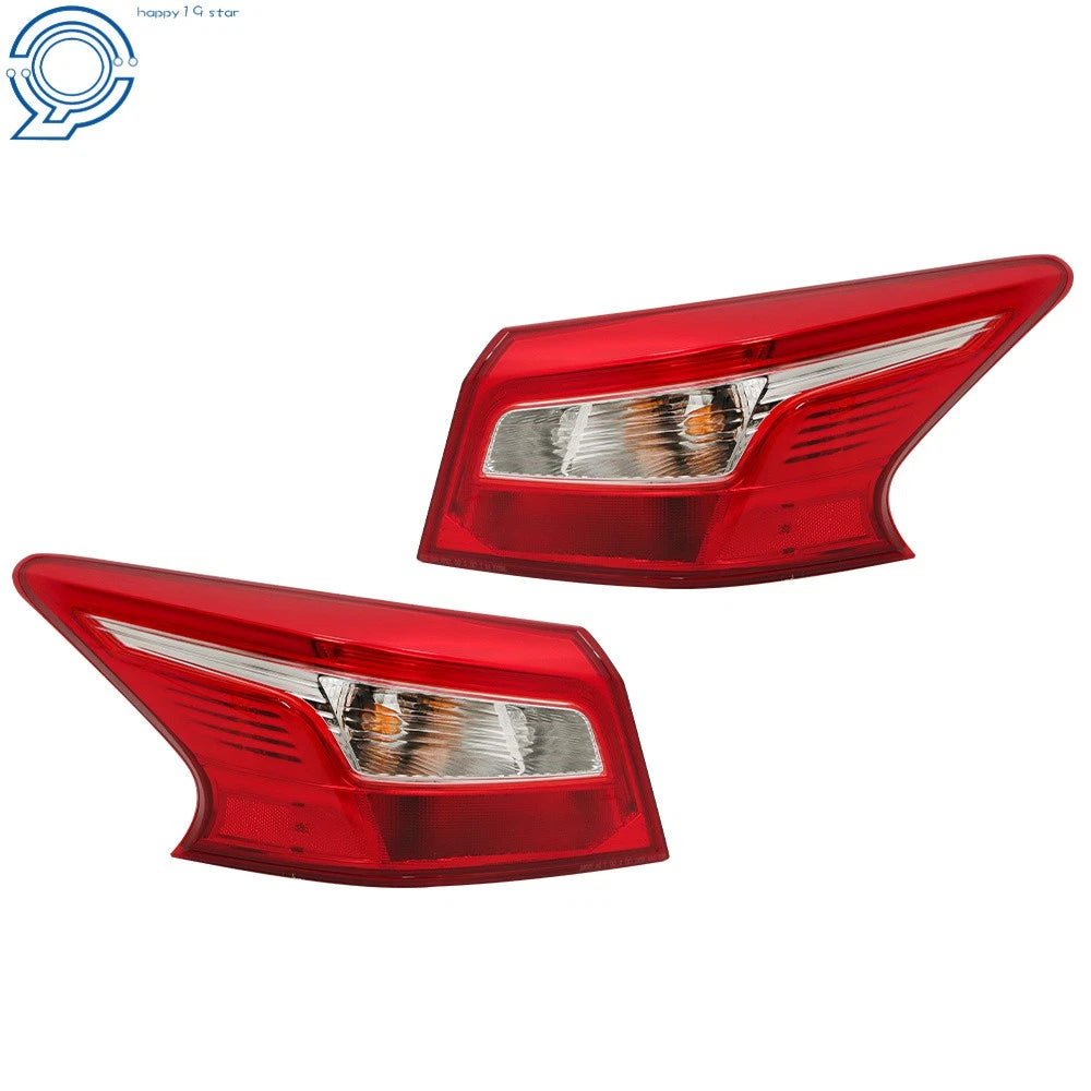Set of 2 Outer Tail Lights for Nissan Sentra (2016–2018)