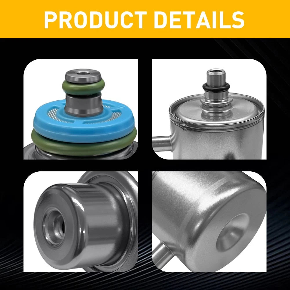 Fuel Pressure Regulator with Housing Filter for Electra Glide Road King (2001–2007)