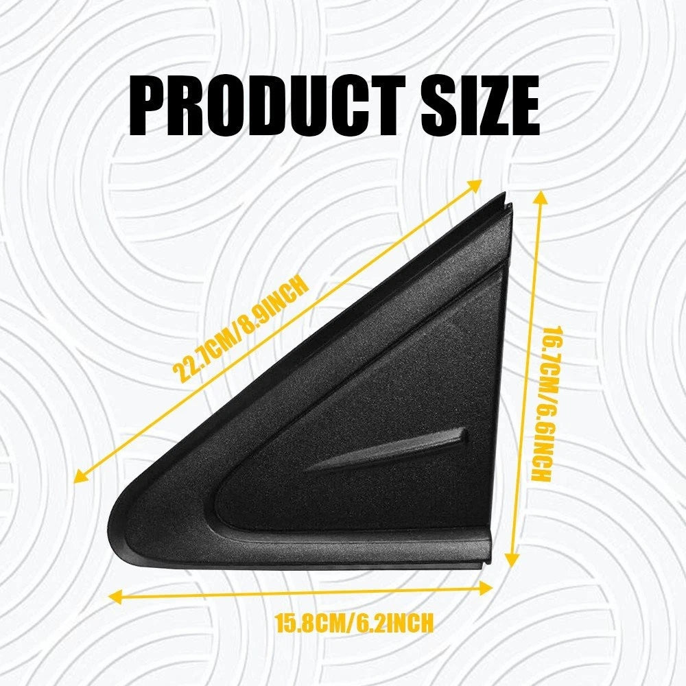 2PCS Fender Corner Molding Trim Cover Set for Toyota Corolla (2019–2021)