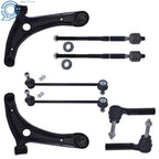 Set of 8 Front Lower Control Arms for Dodge Caliber (2007-2012)