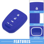 2X Smart Key Fob Cover Protector for Honda Civic Accord CR-V HR-V