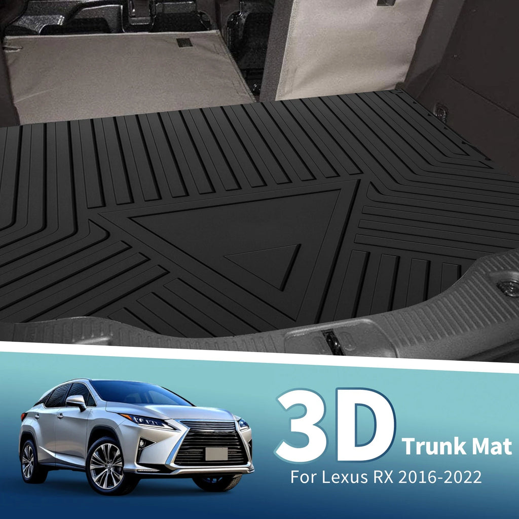 Cargo Liner Rear Trunk Mat for Lexus RX350/RX450h (2016–2022) TPE