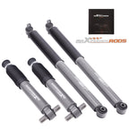 Lowering Shocks Set of 4 for Chevrolet GMC (1988–2000)