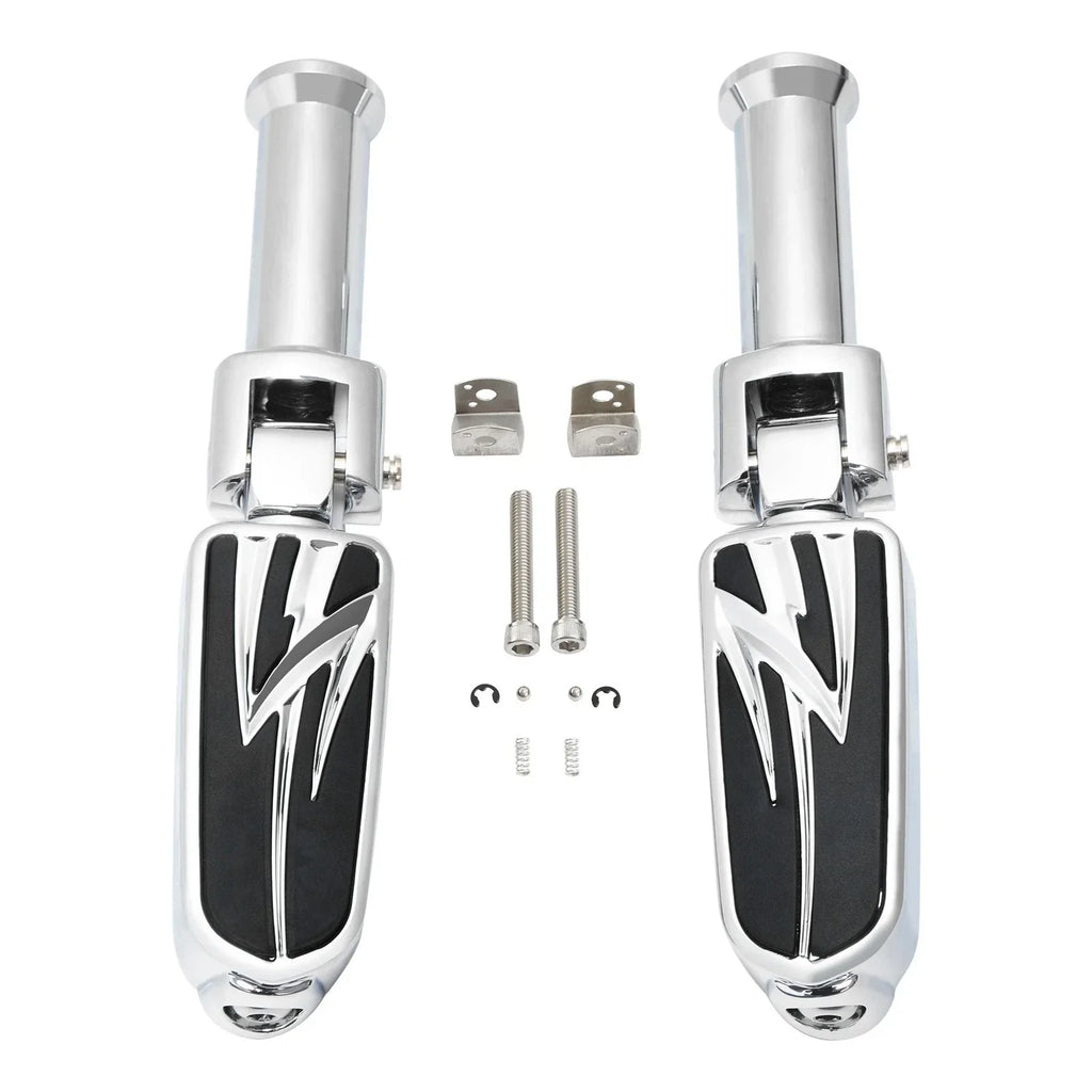 Driver & Passenger Footpegs Bracket for Harley Fat Bob Low Rider (2018-2025)