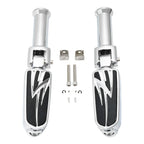 Driver & Passenger Footpegs Bracket for Harley Fat Bob Low Rider (2018-2025)