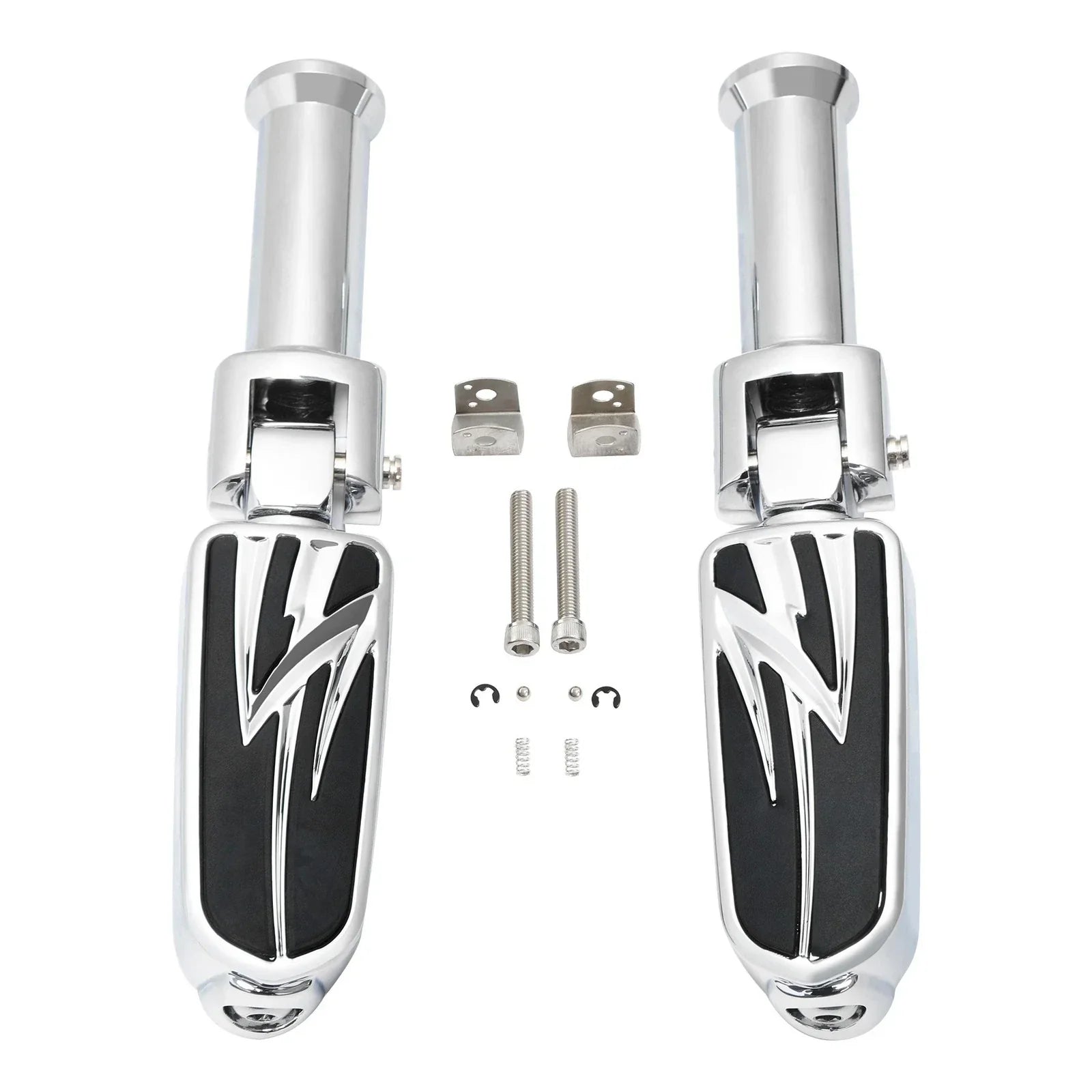 Driver & Passenger Footpegs Bracket for Harley Fat Bob Low Rider (2018-2025)