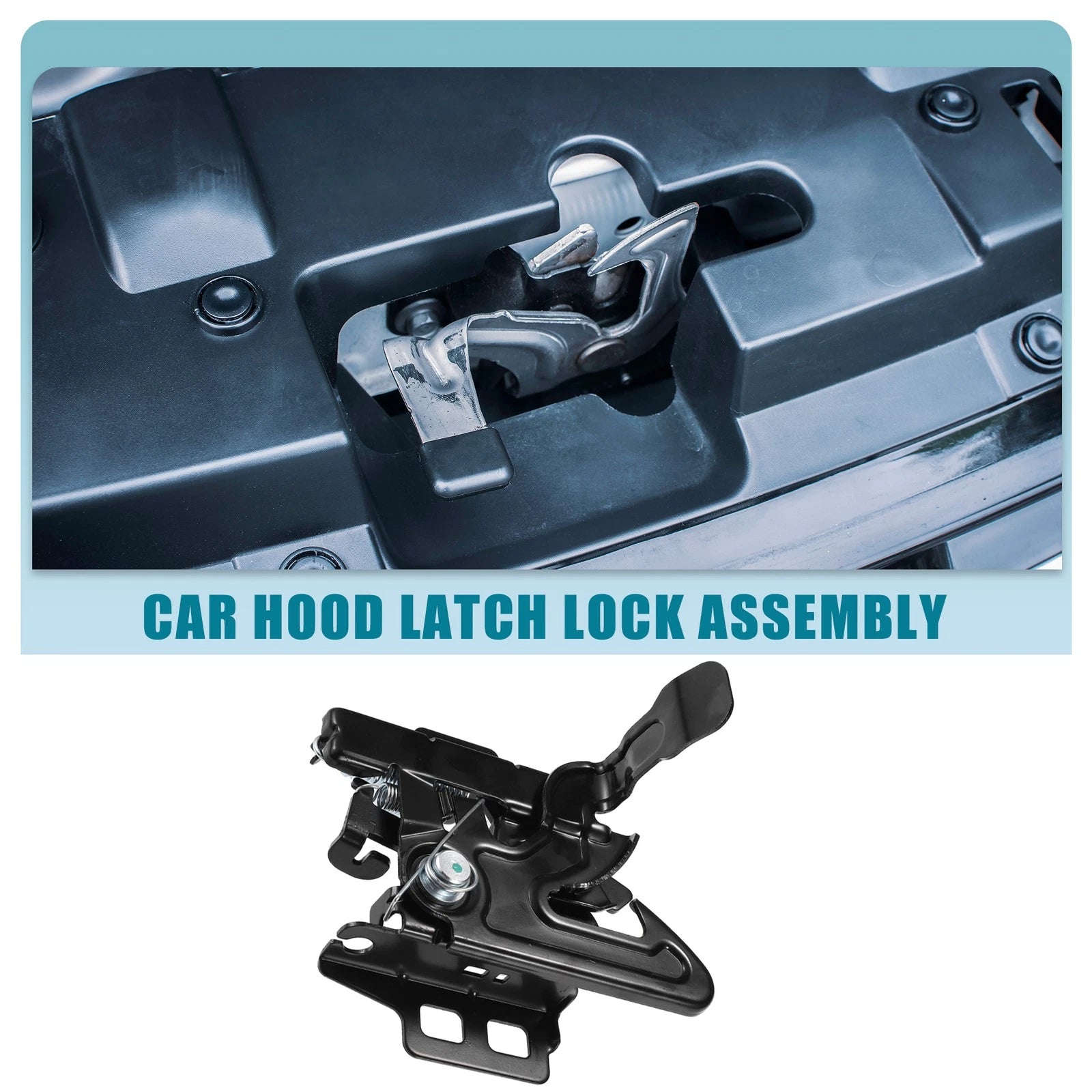 Engine Hood Latch Lock Assembly for Chevy Express 1500 (2003–2023) 15873422/25721612
