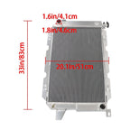 3-Row Aluminum Radiator CC1451 for Ford Bronco F150 F250 F350 (1985–1997)