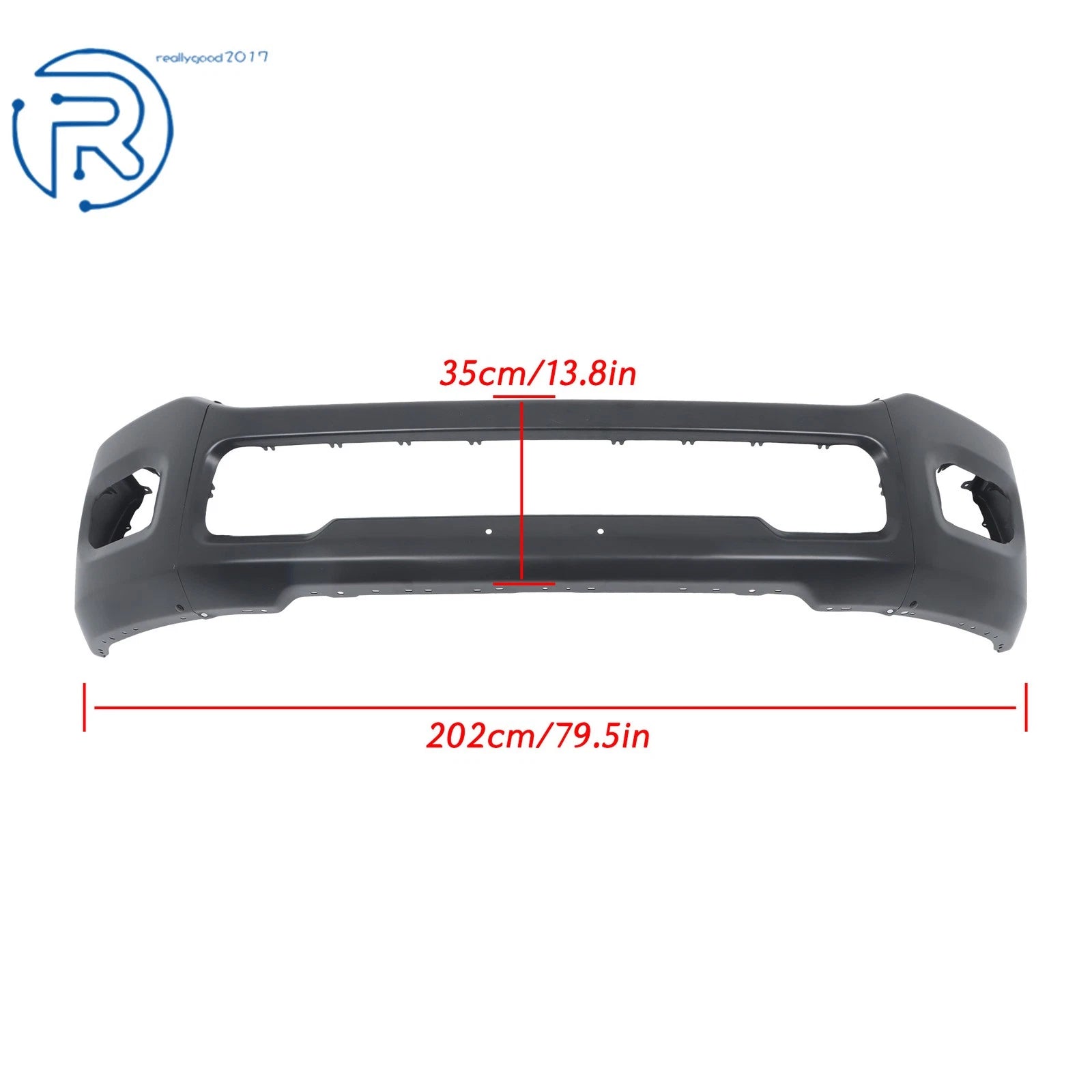Split Front Bumper Face Bar for RAM 2500 3500 (2019-2024)